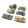 thumbnail image 2 of BELOVING Kit de Construction de Modèle de Char 6 Pcs Échelle 1/144 Miniature DIY pour Enfants Style C, 2 of 10