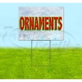 thumbnail image 1 of Ornaments (18" x 24") Yard Sign, Includes Metal Step Stake, 1 of 6
