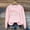 Pink, variant on Clearance Sales Oversized Crewneck Sweatshirt Women Women's Fashionable Round Neck Casual Letter Print Long Sleeve Top Sweatshirt