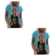 thumbnail image 2 of Minnieouse Camiseta con pintura al óleo para mujer, blusa con estampado gráfico, camiseta divertida, jersey de moda con cuello , sudadera OFSAS-00529 S 2Conjunto, 2 of 6
