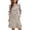 Beige, variant on Women Fall Winter Dress Knitted Pullover Dresses Casual Loose Flowy Swing Shift Dress 2026 Fall Outfits(Beige,M)
