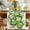 D, variant on Irish Clover Table Runner, St. Patrick's Day Green Print, Heat Resistant Linen, Dining Room Festival Decor Accessory