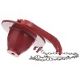 thumbnail image 2 of Universal Water-Saving Long Life Toilet Flapper for 2-Inch Flush Valves, Adjustable Solid Frame Design, Easy Install, Red, 1 pack, 2 of 4