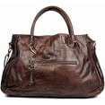thumbnail image 3 of BedStu Womens Rockaway Leather Bag Teak Rustic, 3 of 5