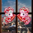 thumbnail image 7 of 2PCS Chinese New Year Door Sticker 2026 Chinese New Year Decorations Horse Year Zodiac Decoration 3D Zodiac Horse Wall Decal Couple Window Clings, 7 of 7