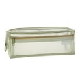 thumbnail image 3 of Sentmoon Pencil Box Pencil Pouches Double Layer Pencil Case Transparent and Mesh Fabric Large Capacity Stationery Box for Exams Storage Pencil Case for Middle and High Home Adult, 3 of 4