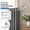 Silver, variant on Adjustable Bronze Wrap Around Curtain Rod 5/8 Inch, Blackout Curved Drapery Rod for Bedroom Kitchen, Room Darkening Window Curtain Rod 28-60