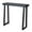 Black, variant on IVV Console Table - Farmhouse Living Room Sofa Table, Solid Pinewood Hall Table, Foyer Display Table, for Entryway Small Space - 35.8"L x 12"W x 31.9"H, Wood Color
