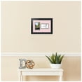 thumbnail image 2 of ArtToFrames Collage Photo Picture Frame with 2 - 3x5" Openings, Framed in Black with Hollyhock and Black Mats (CDM-3926-774), 2 of 8