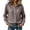 Coffee, variant on Karight Womens Button Down Shirts Cotton Oxford Shirt Dress Shirt Long Sleeve Work Blouses Tops with Pocket