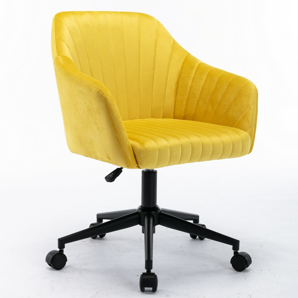 360° Swivel Ergonomic Office Computer Chair Comfortable Velvet Desk