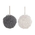 thumbnail image 2 of Limpieza del hogar Bola de mano de chenilla Suministros de cocina creativos Toalla de mano colgante multifuncional Absorber agua Secado rápido 2 Toalla de mano seca colgante esquí esquí Gafas de esquí, 2 of 5