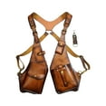 thumbnail image 4 of Bolso de hombro debajo del brazo, organizador de Steampunk para fiestas de disfraces para hombres y mujeres Marrón, 4 of 8