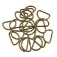 thumbnail image 2 of 100 Pieces Alloy DIY Rings for Webbing Strapping , Bronze, 20x10x2.5mm, 2 of 8