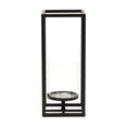 thumbnail image 7 of Pembertale Tall Square Black Metal Lantern - Small, 7 of 7
