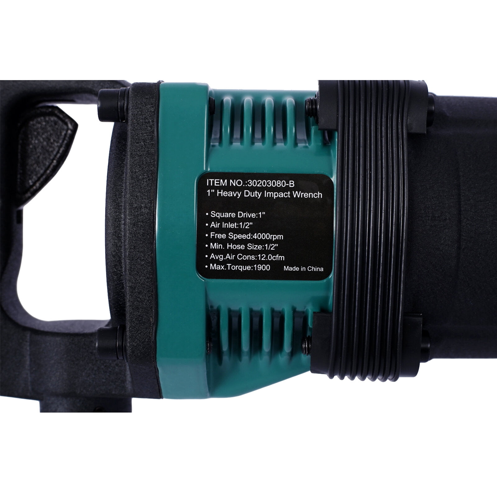 Industrial 1" inch Air Impact Wrench Long Shank Pneumatic Truck with 38mm & 41mm Socket,