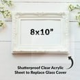 thumbnail image 4 of SimbaLux Acrylic Sheet Clear 8 x 10 Panel 0.04 Thick 1mm Plexiglass Board, Easy to Cut, Pack of 10, 4 of 9