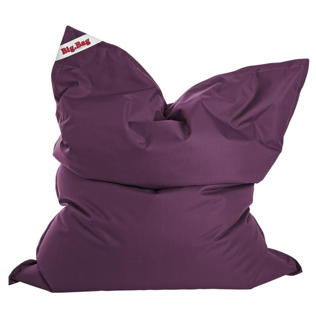 Gouchee Home Big Bag Brava Purple Bean Bag Chair – Water-Repellent Polyester with Polystyrene Bead Filling, Oversized Lounge Seating for Bedroom, Living Room or Dorm, Suitable for Adults and Teens