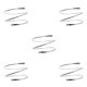 thumbnail image 3 of Brazalete para el brazo Sonducket joyería chica joven Plata 5Conjunto, 3 of 6