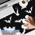 thumbnail image 2 of Long Mouse Pads for Desk,Halloween Bat Pattern Desk Mats on Top Of Desks, Desk Mouse Pad Extra Large with 3mm Non-Slip Base and Stitched Edge for Gaming,Office,Work,Home 47.3"x23.6", 2 of 6