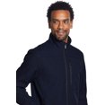 thumbnail image 3 of Weatherproof Mens Soft Shell Jacket 6500, S, Navy, 3 of 7