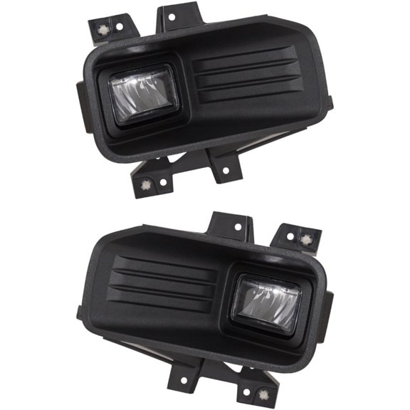 Fog Lights Driving Lamps Set of 2 Front Driver & Passenger Side Left Right Pair