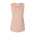 thumbnail image 2 of BELLA + CANVAS Women's Flowy Scoop Muscle Tank, 2 of 3