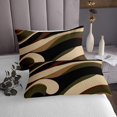 thumbnail image 3 of Erosebridal Abstract Stripes Coverlet Set King,Modern Lines Bedding Set,Gradient Decor,Breathable,3 Pieces, 3 of 5