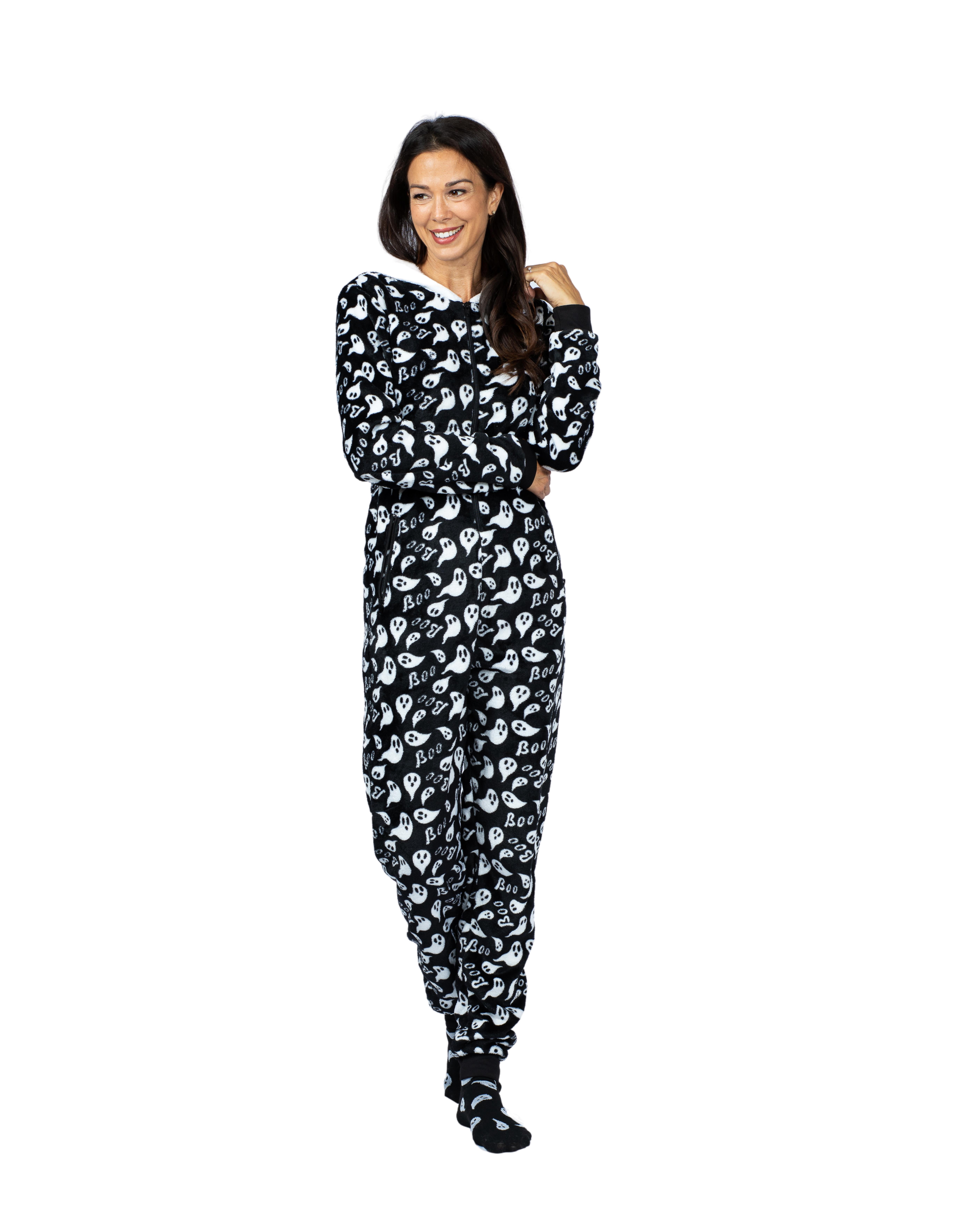 Halloween Mommy & Me Onesie Pajama Costume, Ghost (Womens), Size: XS, Prestigez