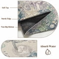 thumbnail image 6 of Turtle Coastal Area Rugs 8'x10', Washable Small Throw Rugs for Living Room Patio, Nautical Summer Beach Coral Jellyfish Rustic Indoor Outdoor Rug Non-Slip Low Pile Carpet Runner Reversible Floor Mats, 6 of 8