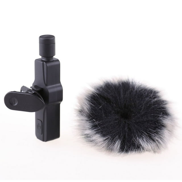 Cache-vent en Fourrure pour Microphone Extérieur 5-12/15mm