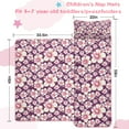 thumbnail image 5 of Pioneer Flower Floral Print Pattern Toddler Nap Mats for Kids Preschool,Sleeping Mat Bag or Kids,Toddler Sleeping Bag,Toddler Nap Mat or Daycare, 5 of 6
