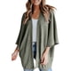 thumbnail image 1 of Chaqueta de manga larga de manga murciélago casual para mujer Abrigo de moda suelto Fridja  BV0+5240, 1 of 7