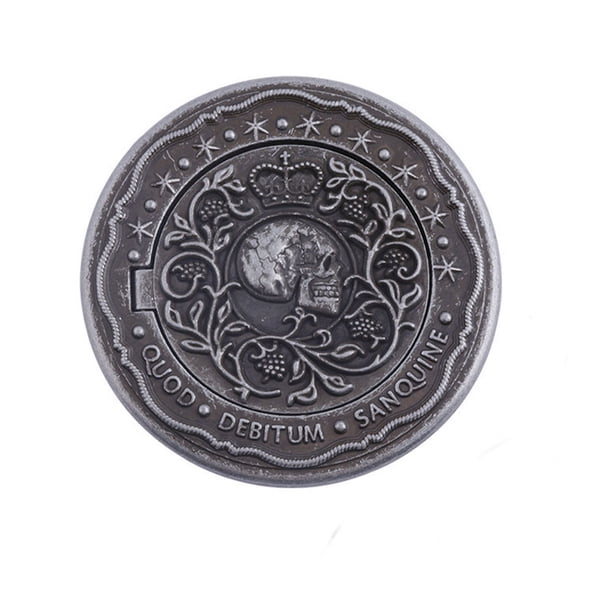Monedas Fast Chases Keanu Reeves, anime, 7,5 cm, hierro, 244 g, 2 unidades