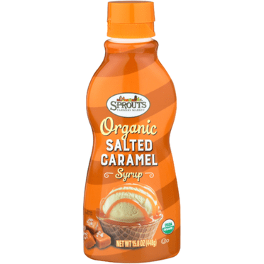 SPTs Organic Salted Caramel Syrup 15.8 oz - Pack of 2