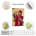 thumbnail image 2 of Poster Nelly Performer Rapper Art Wall Art Picture Painting Poster Canvas Print Posters Artworks Bedroom Living Room Decor 16x24inch(40x60cm), 2 of 6