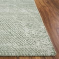 thumbnail image 4 of SAFAVIEH Metro Patricia Distressed Area Rug, Sage/Ivory, 6' x 6' Square, 4 of 11