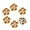 Gold, variant on 6Pcs Button Covers, Floral Pearl with Fancy Design, Rhinestone Button Covers for Dress, Tuxedo, Blouses, Party, Wedding(Red)