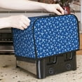 thumbnail image 6 of KLL Airplanes in the Sky Print 2 Slice Toaster Dust Covers Kitchen Small Appliance Cover with 2 Pockets,Can hold Jam Spreader Knife & Toaster Tongs (11.4 x 7.9 x 7.5), 6 of 6