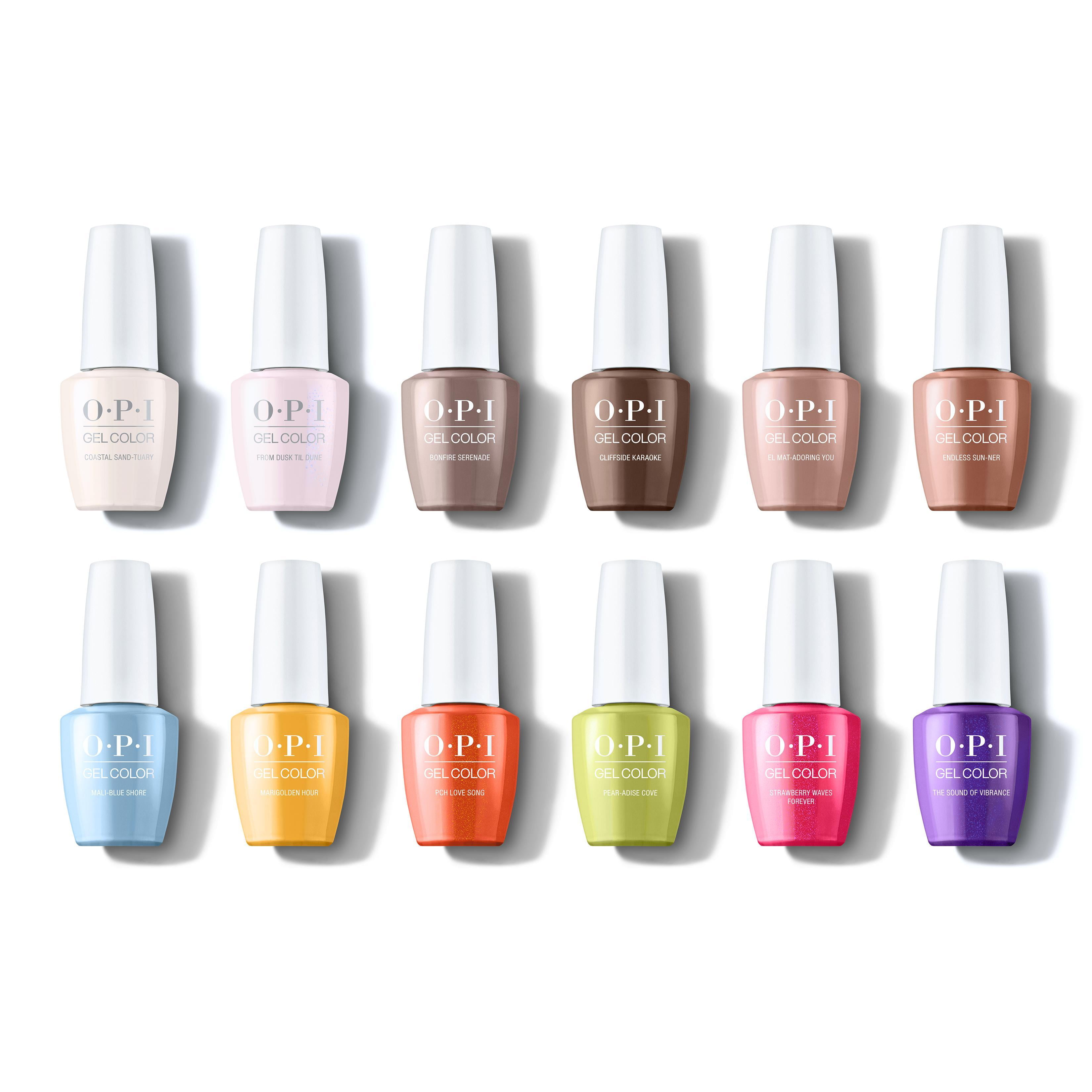 Get Ready For More GelColor Shades! 23 New Iconic OPI Colors Now
