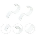 thumbnail image 6 of WRISTBIQUE Creative Belt Rack Transparent 2Pcs 7.27X4.32X1.38 Inch, 6 of 10