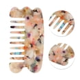 thumbnail image 2 of Unique Bargains 1 Pc Anti-Static Comb Hair Comb Multicolor Acetate Sheet, 2 of 5