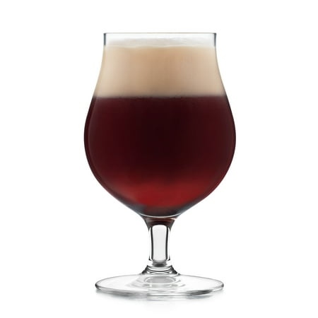 Guinness Beer Glasses - Libbey Signature Kentfiled Belgian Beer Glasses, Set of 4