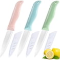 thumbnail image 2 of GEREMF-3 Pieces Ceramic Knives set, 4 inch Fruit Knife is Suitable for Most Vegetables, Fruits and Meats, 2 of 4
