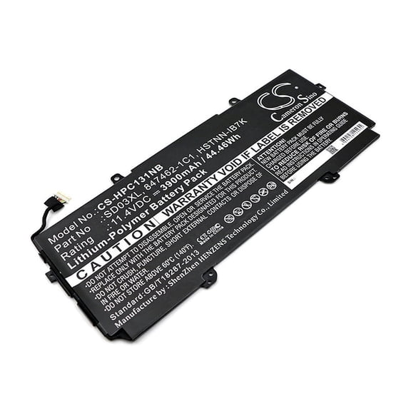 3900mAh SD03045XL 848212-850 SD03045XL-PL HSTNN-IB7K SD03XL 847462-1C1 TPN-Q176 848212-856 Battery for HP Chromebook 13 G1-W0T01