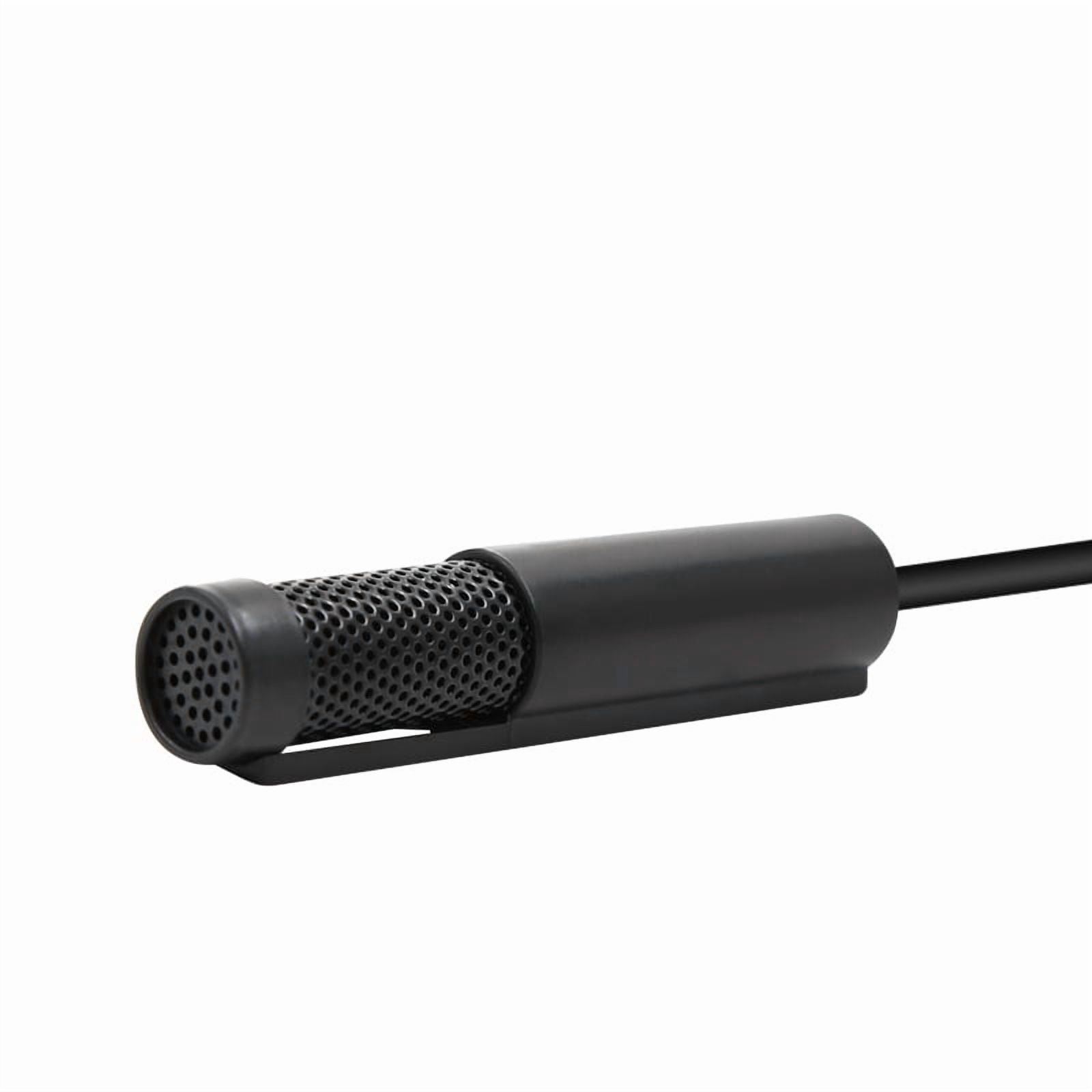 3.5mm Mini Condenser Microphone, Desktop Clip-on Computer Mic for Video Conference Voice Chat, Plug & Play Omnidirectional PC Mic for Zoom Skype Online Class Gaming Recording