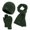 ?? Green, variant on Sentmoon 3PCS Fall Accessories for Women and Men's Winter Hats,Winter Gloves for Men Solid Color Long and Stretchy Women's Scarves & Wraps Fall Gifts Shawl Wraps for Women