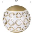thumbnail image 4 of Schonwerk Diamond Lattice Decorative Orbs for Bowls and Vases (Set of 3) Resin Spheres Balls for Living, Dining Room Decor - Coffee Table Centerpiece Home Decor - Great Gift Idea, 4 of 7