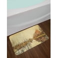 thumbnail image 2 of Autumn Bath Mat, Colorful Fallen Leaves at Fall Season Design Watercolor Style Trees in the Woodland, Plush Bathroom Decor Mat with Non Slip Backing, 29.5" X 17.5", Multicolor, by Ambesonne, 2 of 2
