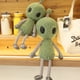 thumbnail image 3 of Lindos juguetes de peluche de extraterrestre, figura de película de ciencia ficción, extraterrestre con antena, muñecos educativos rellenos, regalos de cumpleaños, 3 of 8